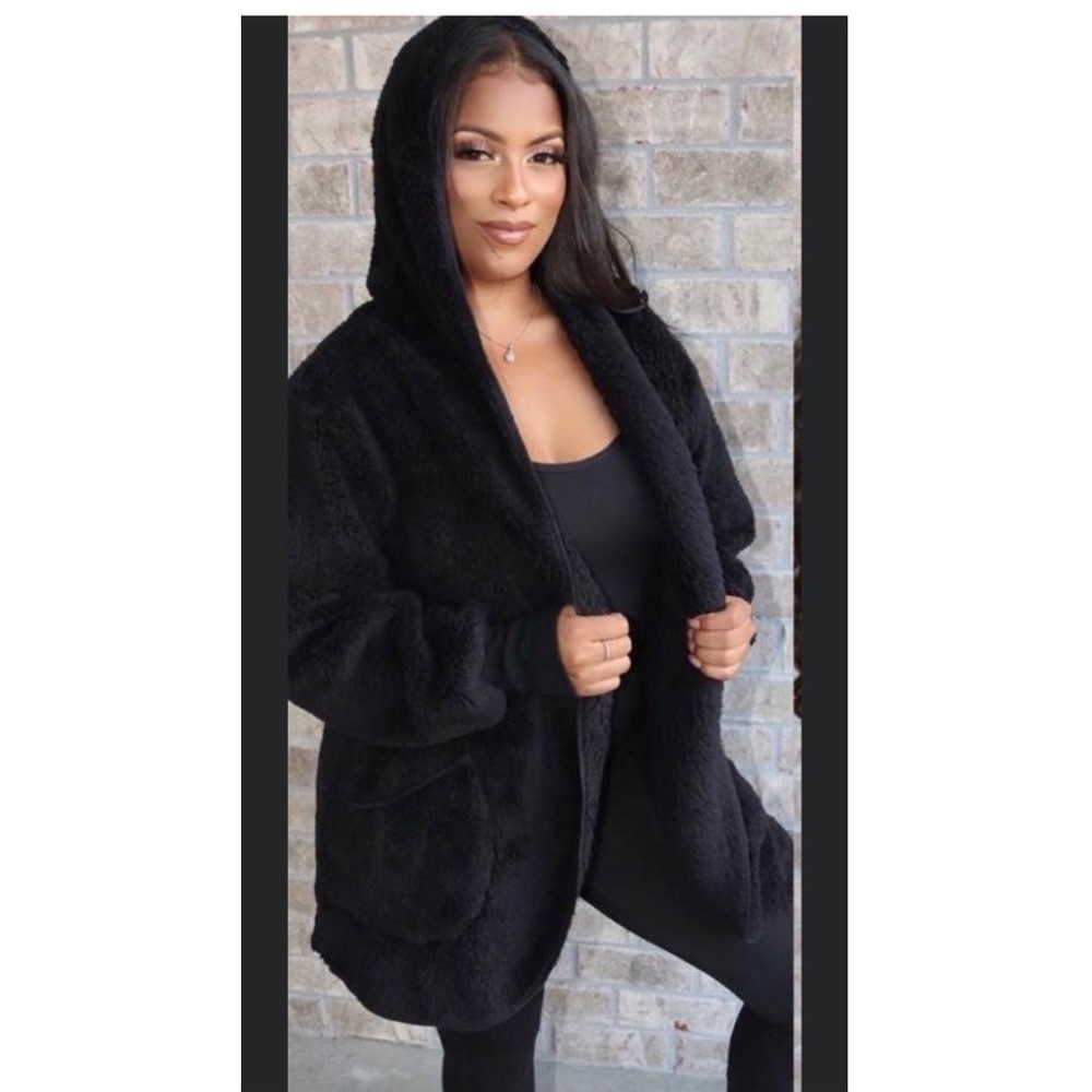 Cozy Comfy plush coat